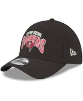 Men's Black Tampa Bay Buccaneers Super Bowl Lv Champions 39THIRTY Flex Hat