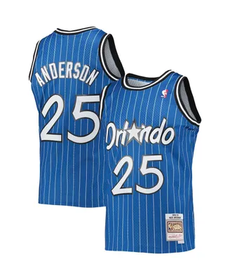 Men's Nick Anderson Blue Orlando Magic 1994-95 Hardwood Classics Swingman Jersey