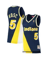 Women's Jalen Rose Navy Indiana Pacers 1996-97 Hardwood Classics Swingman Jersey