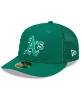 Men's Green Oakland Athletics 2022 St. Patrick's Day On-Field Low Profile 59FIFTY Fitted Hat