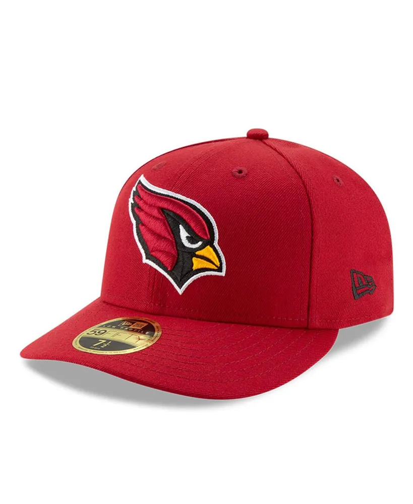 Men's Cardinal Arizona Cardinals Omaha Low Profile 59FIFTY Structured Hat