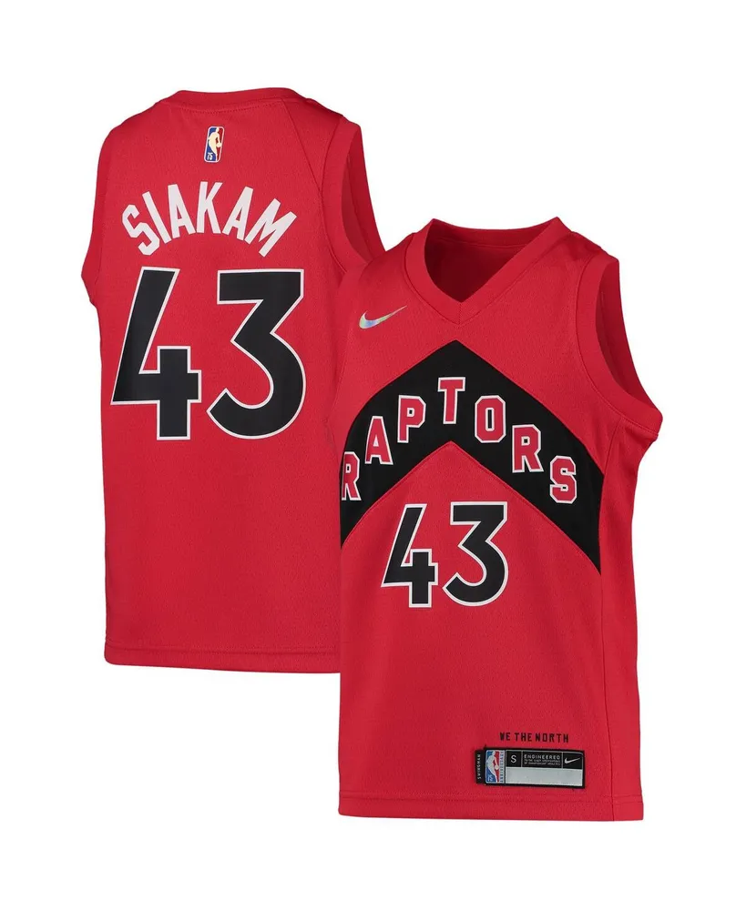 Big Boys Pascal Siakam Red Toronto Raptors 2021/22 Diamond Swingman Jersey - Icon Edition