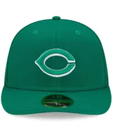 Men's Green Cincinnati Reds 2022 St. Patrick's Day On-Field Low Profile 59FIFTY Fitted Hat