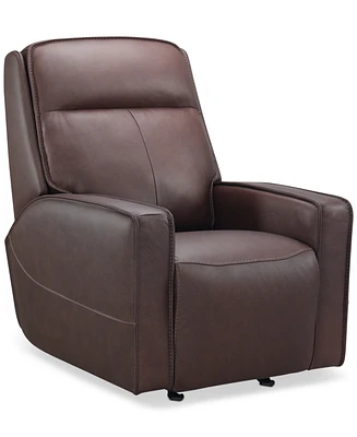 Closeout! Dextan Leather Power Recliner, Created for Macy's