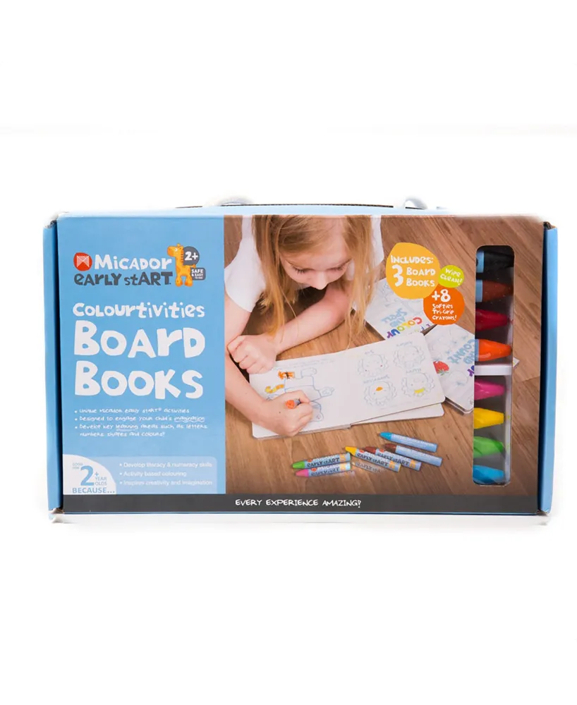 Micador early stART Colourtivities Board Book