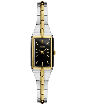 Seiko Women's Essential Two Tone Stainless Steel Bracelet Watch 15mm
