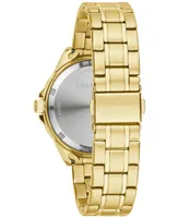 Caravelle designed by Bulova Women's Tone Stainless Steel Bracelet Watch 36mm