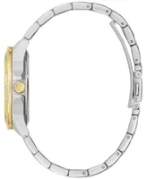 Caravelle designed by Bulova Women's Two Tone Stainless Steel Bracelet Watch 36mm