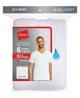 Hanes Men's Ultimate 6pk. V-Neck Undershirts