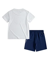 Nike Little Boys Dry-Fit Comfort T-shirt and Shorts Set, 2 Piece