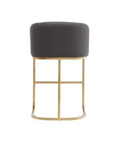 Louvre Counter Stool, Set of 3 - Titanium Gold