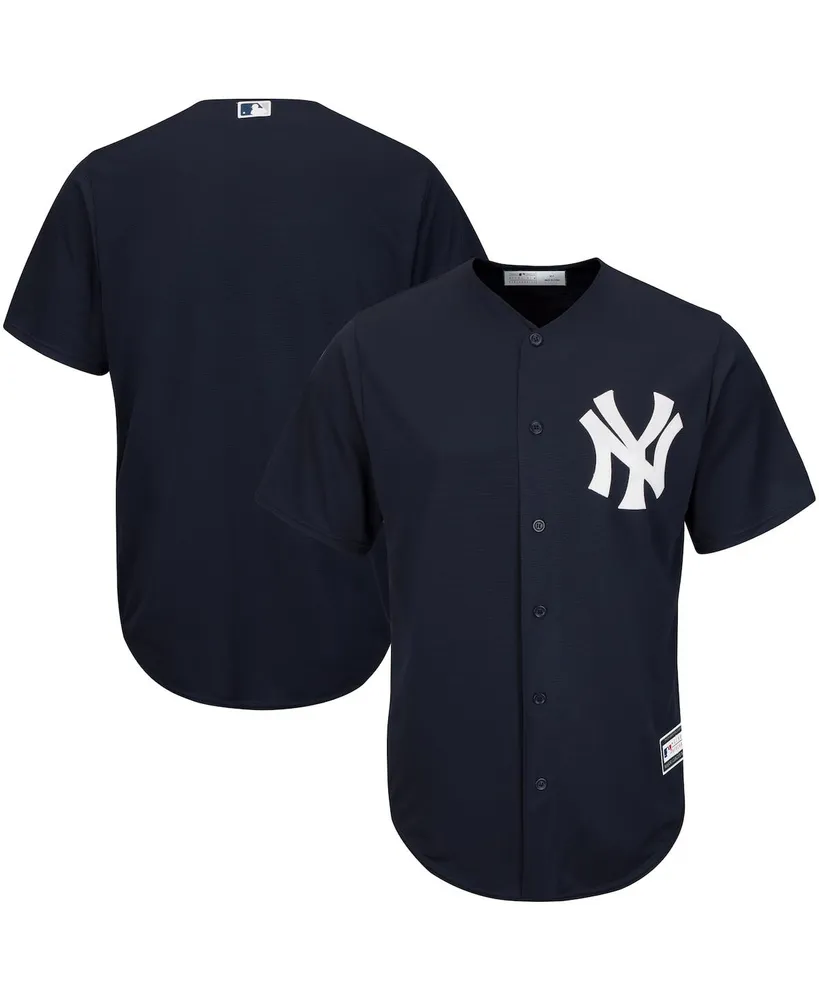 Men's New York Yankees Derek Jeter White Big & Tall Replica Player Jersey
