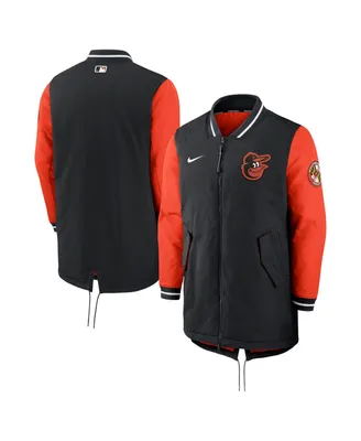 Men's Nike Black Baltimore Orioles Dugout Performance Full-Zip Jacket