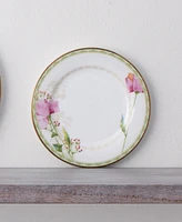 Noritake Poppy Place Bread Butter Plate, 6.25" - White, Pink, Gold