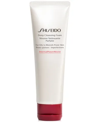 Shiseido Deep Cleansing Foam (For Oily to Blemish-Prone Skin), 4.2