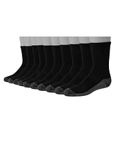 Big Boys Ultimate Crew Socks, Pack of 10