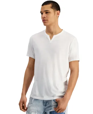 I.n.c. International Concepts Men's Split-Neck T-Shirt, Created for Macy's