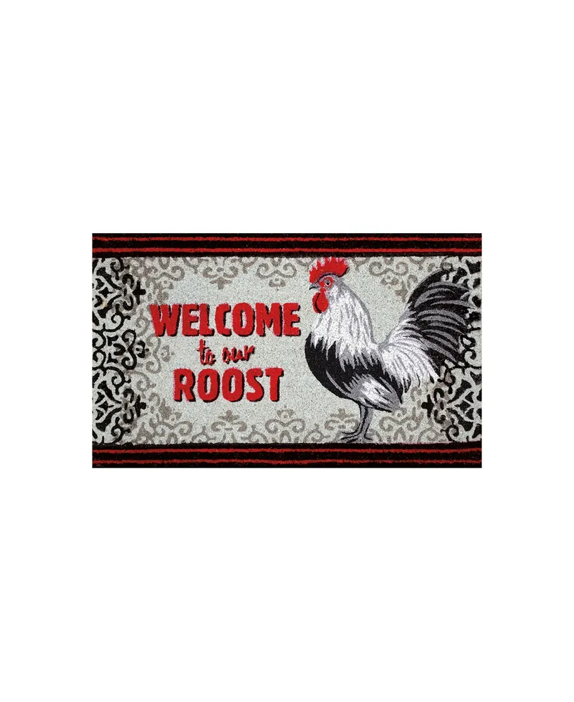 Achim Welcome Home Rubber 18X30 Doormat, Color: Multi - JCPenney