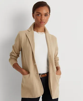 Lauren Ralph Sweater-Knit Blazer, Regular & Petite