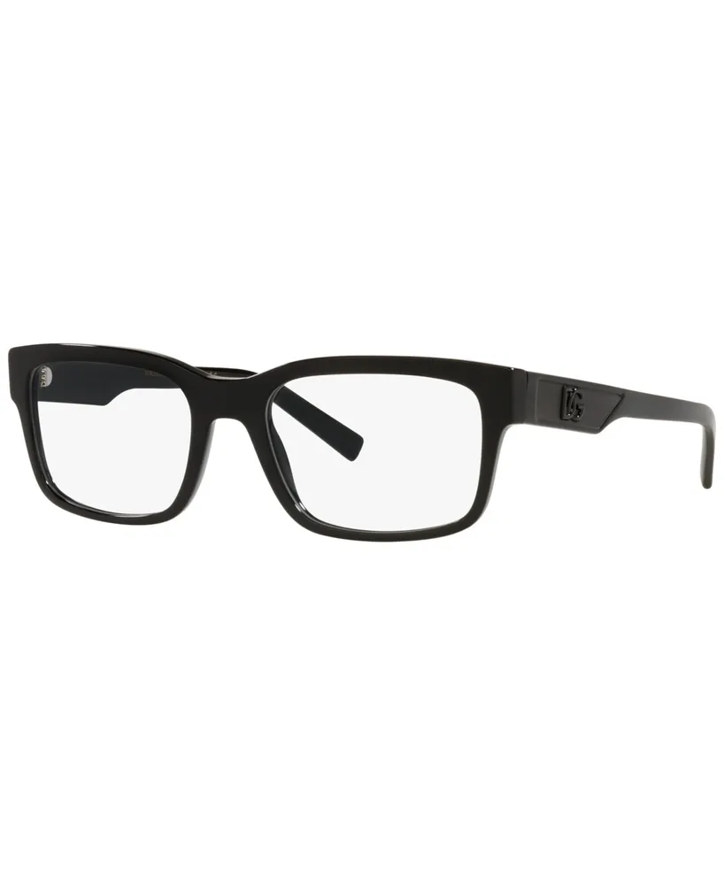 Men's Rectangle Eyeglasses, DG3352