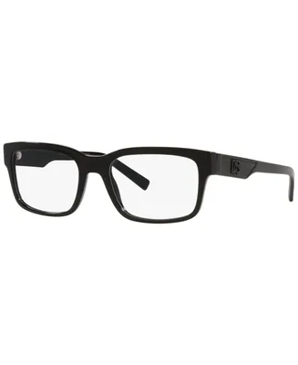 Dolce & Gabbana DG3352 Men's Rectangle Eyeglasses
