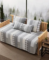 Eddie Bauer Fairview Cotton 4 Piece Quilt Set, Daybed