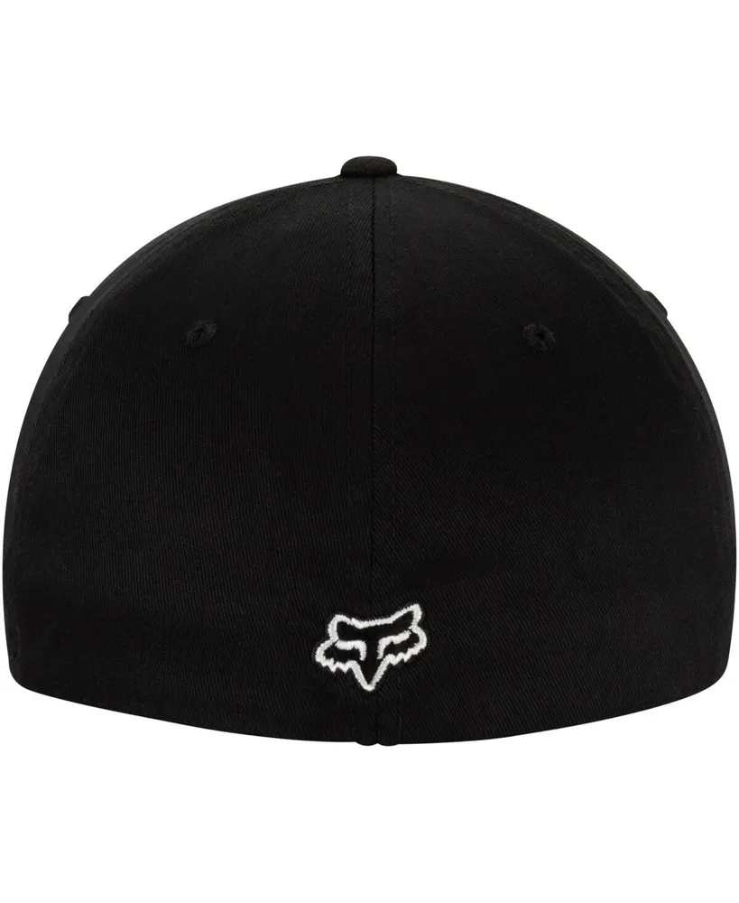 Big Boys Black, White Fox Racing Flex 45 Flexfit Hat