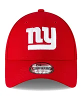 Men's New Era Red New York Giants 9FORTY The League Adjustable Hat