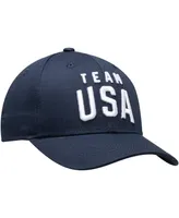 Big Boys Navy Team Usa New Logo Solid Structured Adjustable Snapback Hat