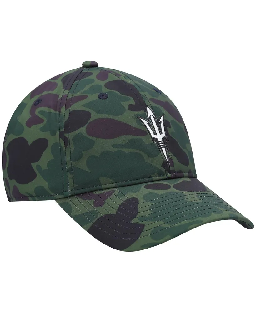 Men's adidas Camo Arizona State Sun Devils Military-Inspired Appreciation Slouch Adjustable Hat