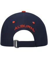 Men's Under Armour Navy Auburn Tigers Iso-Chill Blitzing Accent Adjustable Hat