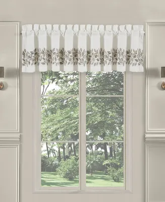 Closeout! Royal Court Laurel Straight Window Valance, 17" x 72"