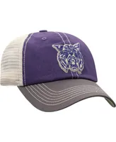 Men's Top of the World Purple Kansas State Wildcats Offroad Trucker Snapback Hat