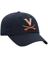 Men's Top of The World Navy Virginia Cavaliers Staple Adjustable Hat