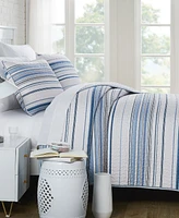 Southshore Stripe 3-Pc. Quilt Set, King/California King