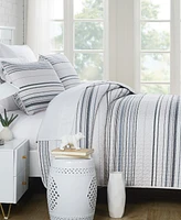 Southshore Stripe 3-Pc. Quilt Set, Full/Queen
