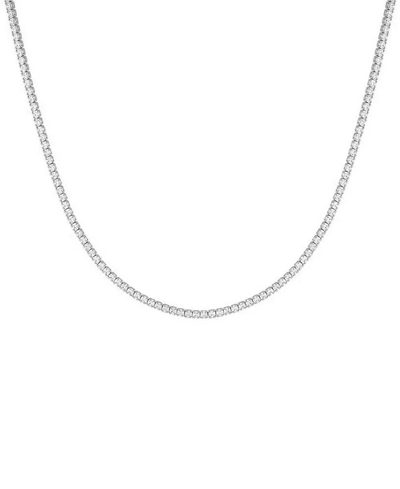 Women's Classic Thin Tennis Necklace