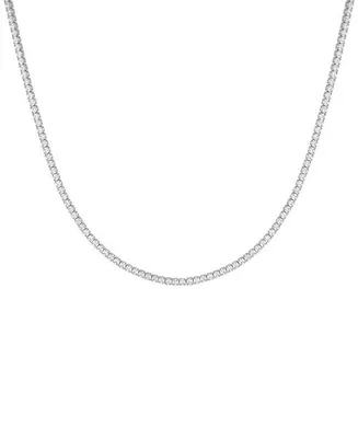 Women's Classic Thin Tennis Necklace