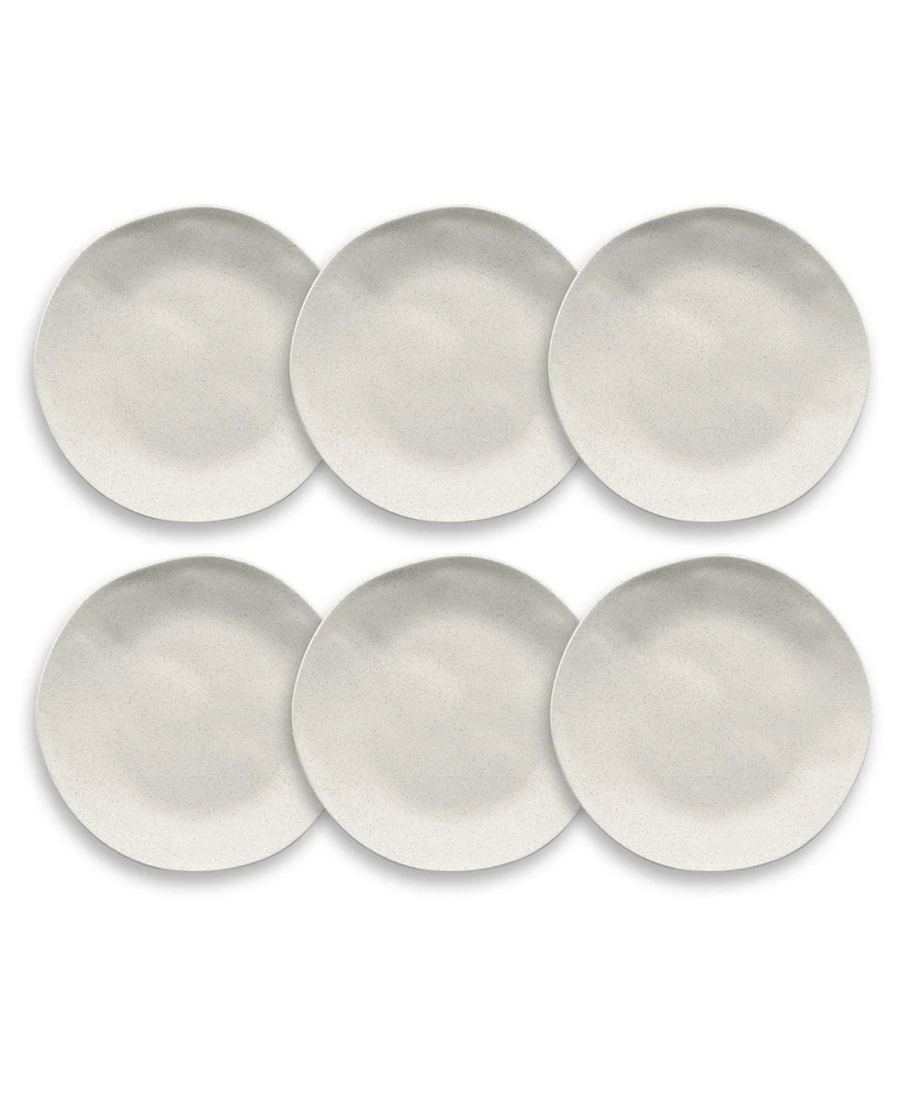 TarHong Wheat Pp 6-Piece Salad Plate Set, 8.5"