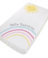 NoJo Happy Days and Hello Sunshine Photo Op Nursery Fitted Crib Sheet