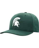 Men's Top of The World Green Michigan State Spartans Reflex Logo Flex Hat