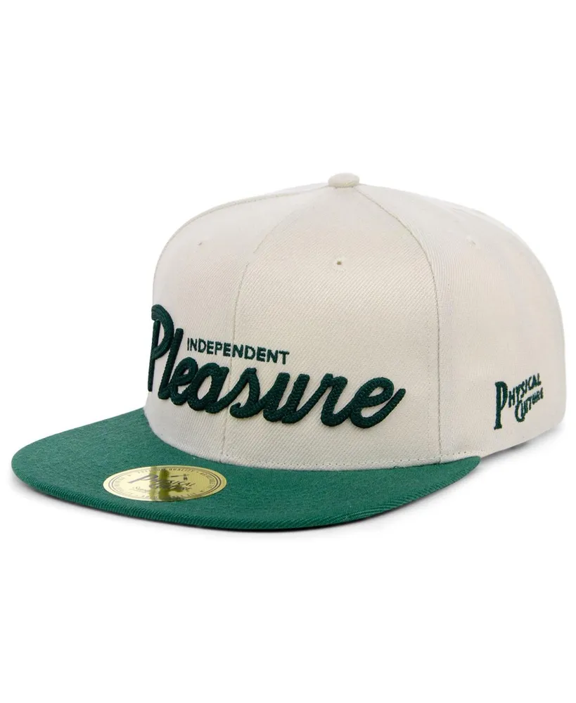 Men's Physical Culture Cream Independent Pleasure Club of New Jersey Black Fives Snapback Adjustable Hat