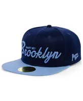 Men's Physical Culture Navy Smart Set Athletic Club of Brooklyn Black Fives Snapback Adjustable Hat