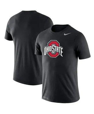 Men's Nike Black Ohio State Buckeyes Big and Tall Legend Primary Logo Performance T-shirt