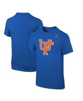 Big Boys Jordan Royal Florida Gators Throwback Collection T-shirt