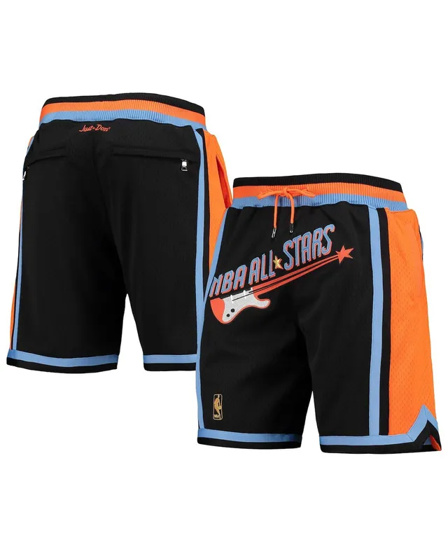 Men's Mitchell & Ness Black Las Vegas Raiders Just Don Gold Rush Shorts