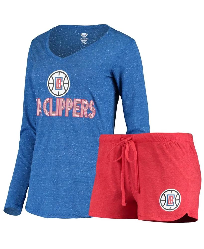 Concepts Sport Chicago Cubs Royal/Red Lodge T-Shirt & Pants Sleep Set