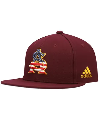 Men's adidas Maroon Arizona State Sun Devils Patriotic On-Field Baseball Fitted Hat