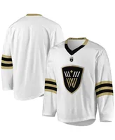 Big Boys White, Black Vancouver Warriors Replica Jersey