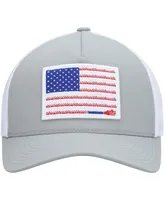 Men's Hooey Gray Liberty Roper Flex Hat